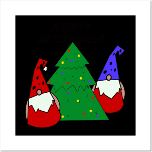 Gnome Christmas Posters and Art